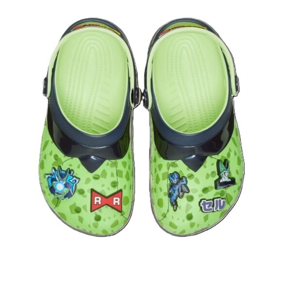 Crocs DBZ Cell Classic Clog Men\'s 8 Green Purple Dragon Ball Z 211205-90H main image 7